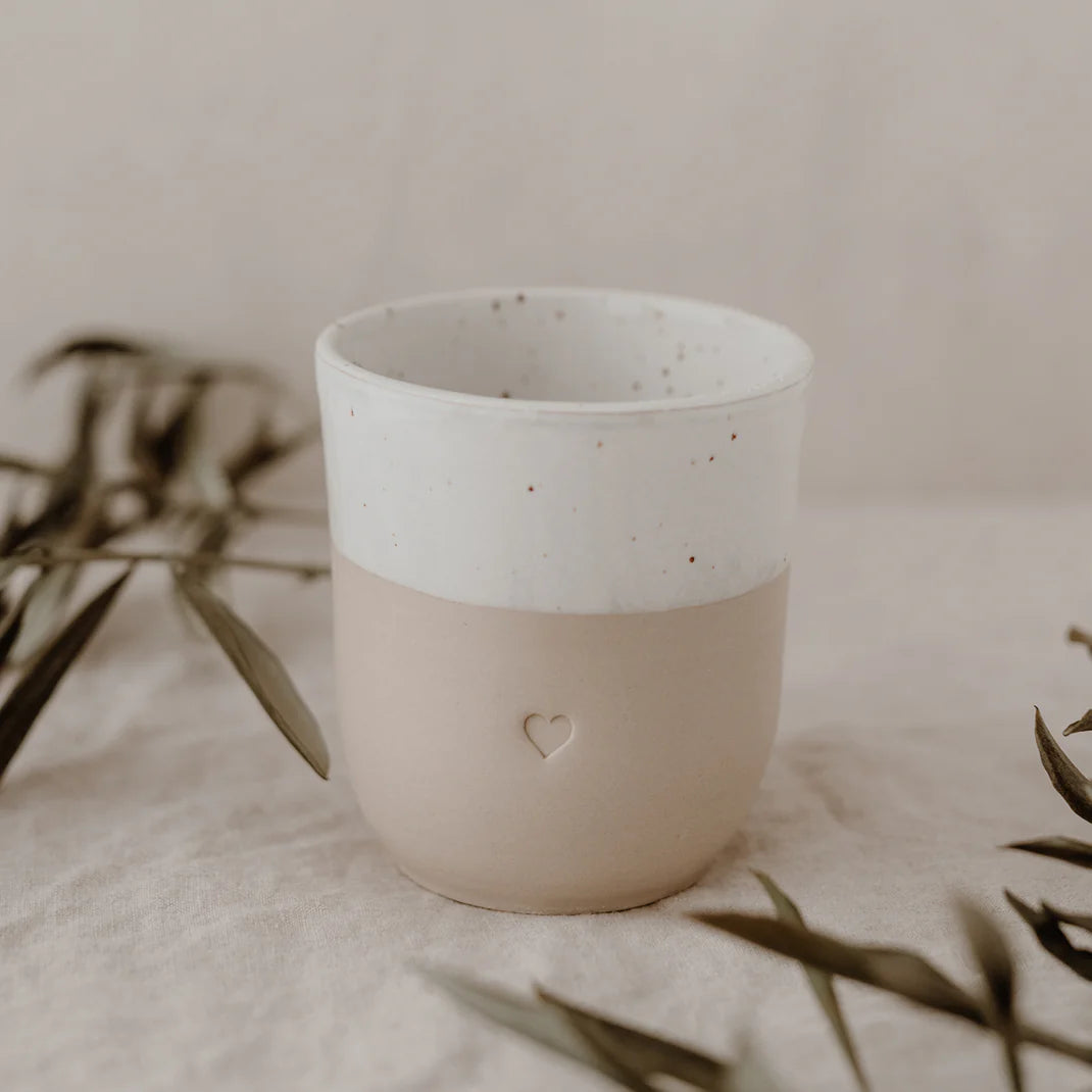 Eulenschnitt Becher Herz - Lykke&You GmbH