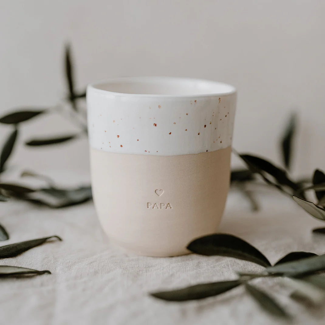 Eulenschnitt Becher Papa - Lykke&You GmbH