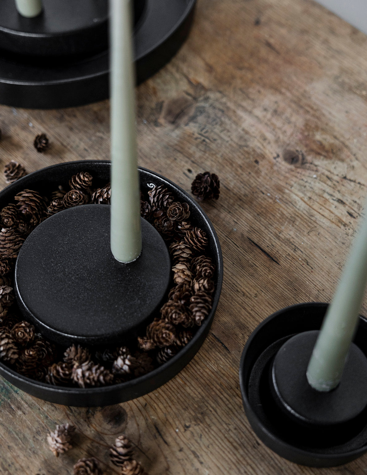 VALLTORP Kerzenständer black Large - Lykke&You GmbH