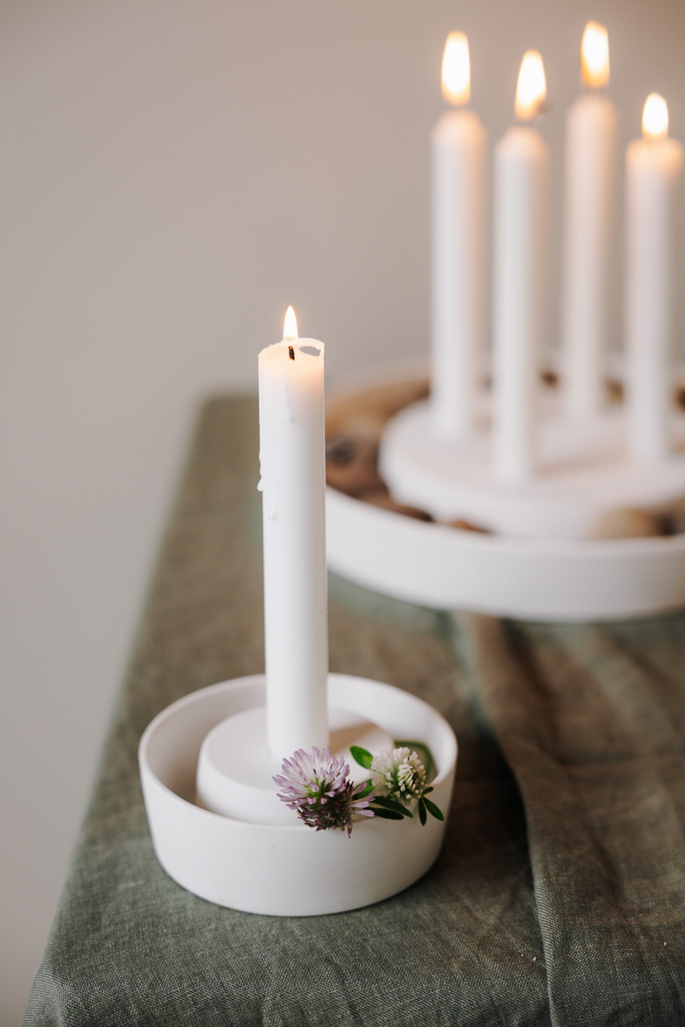 VALLTORP Kerzenständer weiß Small - Lykke&You GmbH