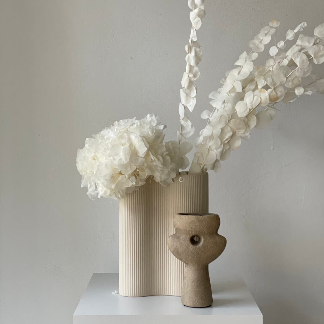 Vase Bunn Beige