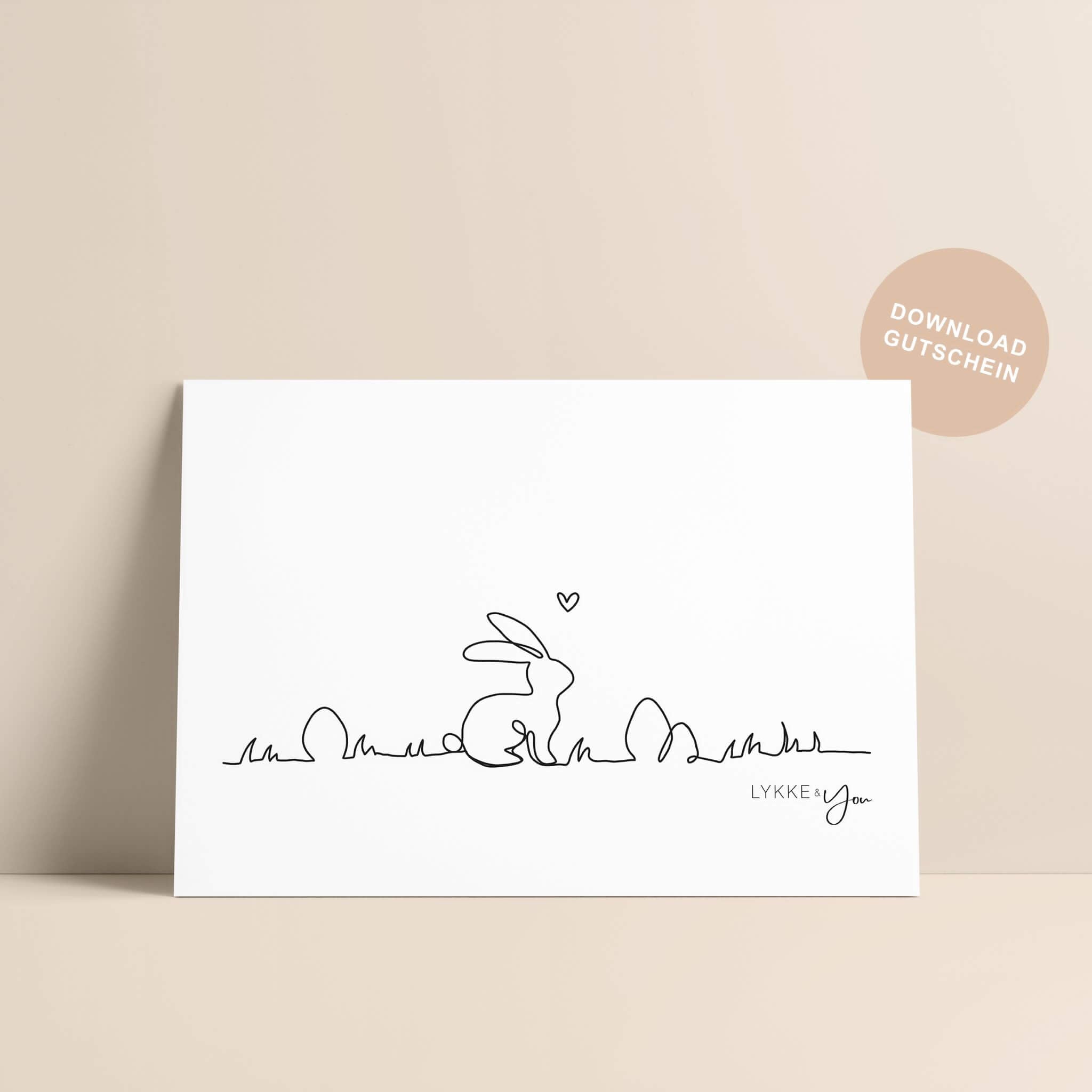 Oster Geschenkgutschein zum Download - Lykke&You GmbH