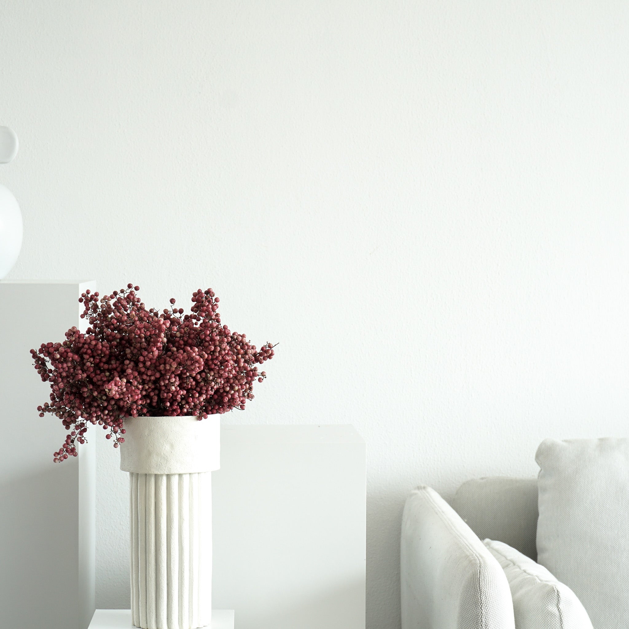 Pfefferbeeren | 30 cm | extra großer Bund - Farbe: pink