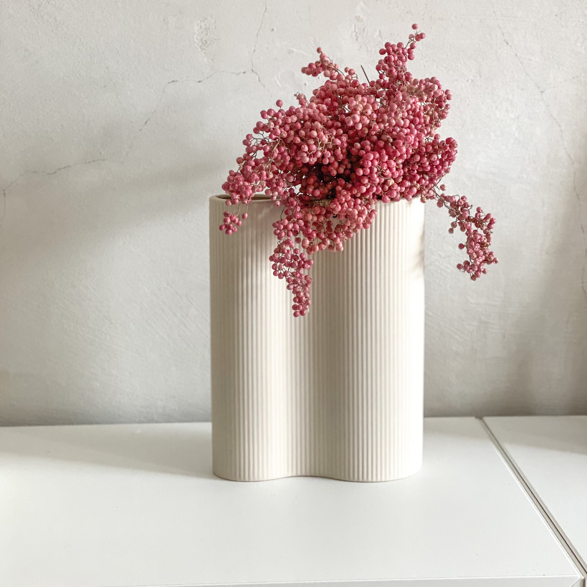 Pfefferbeeren | 30 cm  extra großer Bund - Farbe: pink