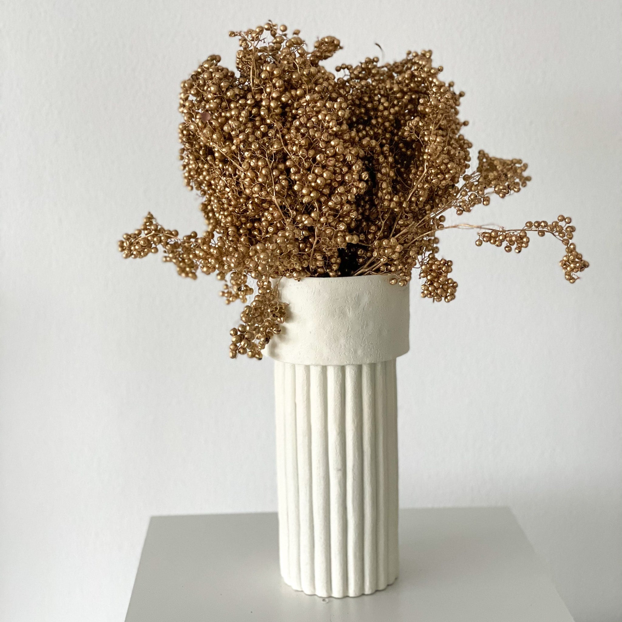 Pfefferbeeren | 30 cm  extra großer Bund - Farbe: gold