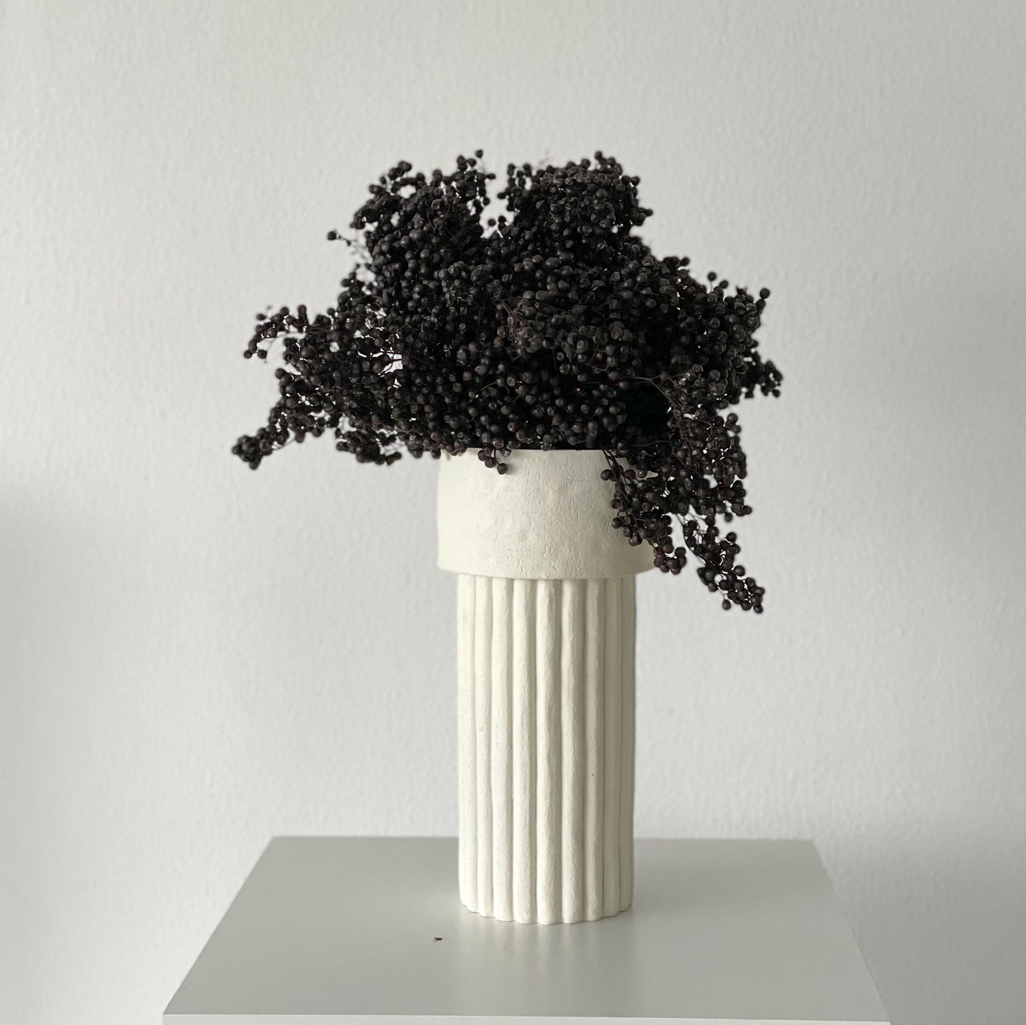 Pfefferbeeren | 30 cm  | extra großer Bund - Farbe: schwarz